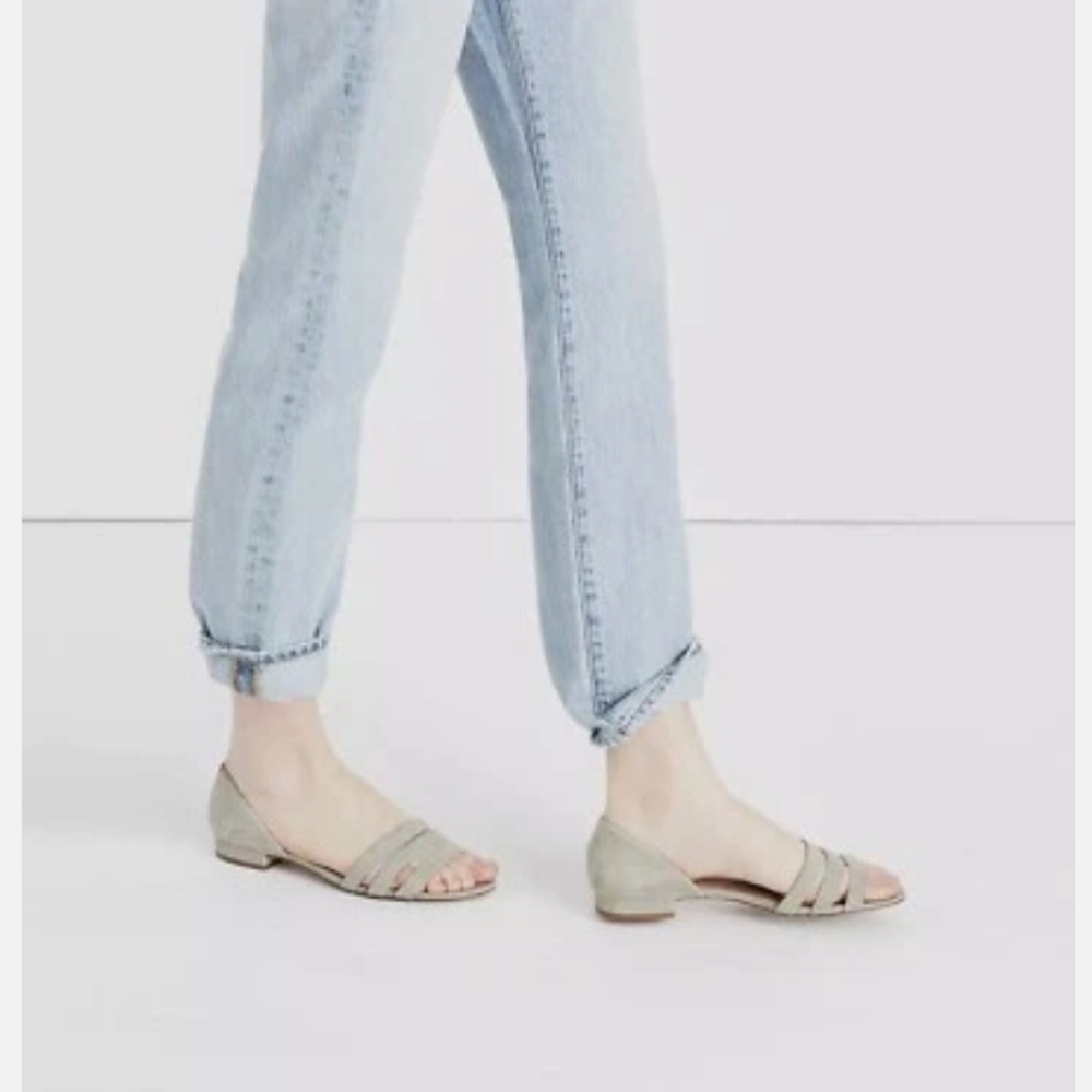 Madewell The Leila Suede Sandal Size 10
